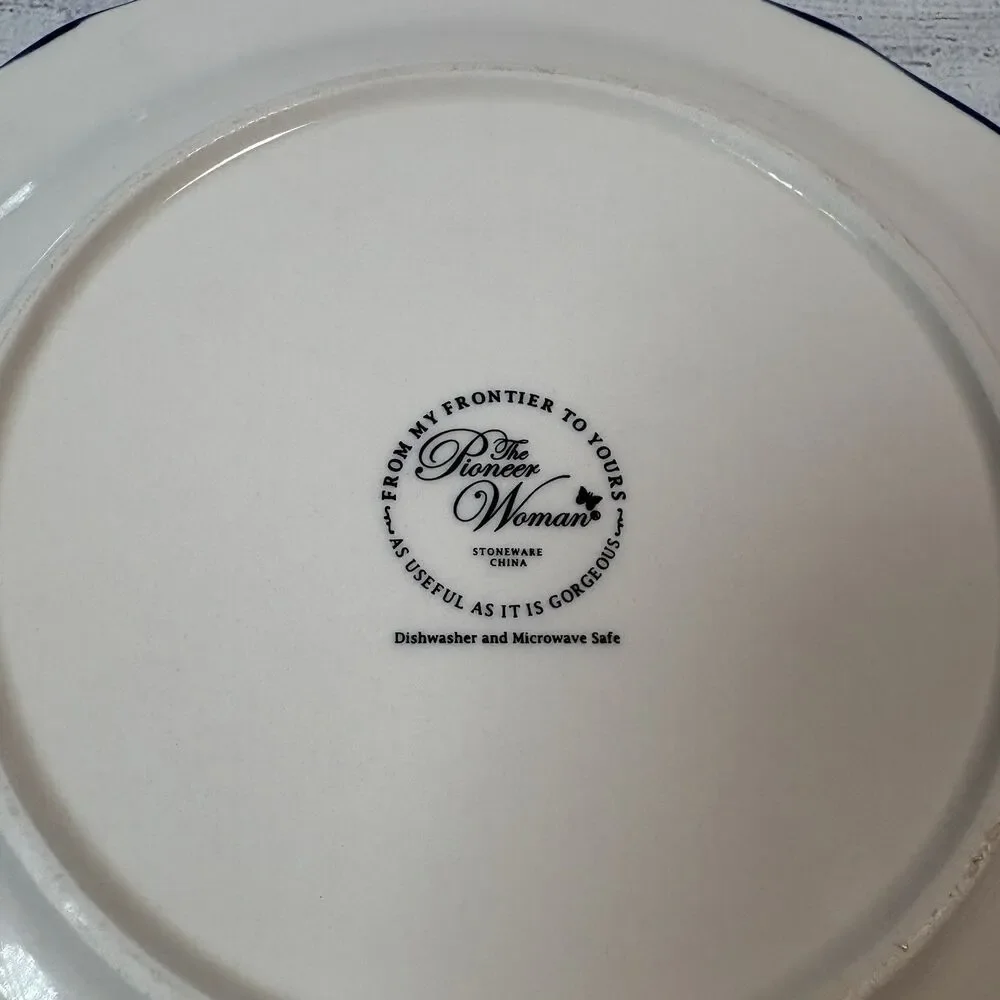 Pioneer Woman Heritage Floral Salad Dessert Plates 8.5